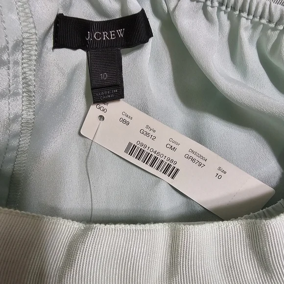 NWT J. Crew Mint Tulle Ball Skirt Size 10 - Picture 5 of 5
